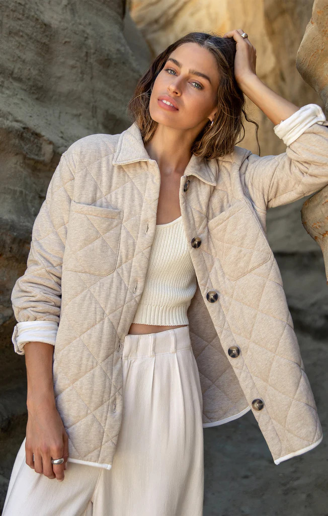 Maya Quilted Shacket | Z Supply