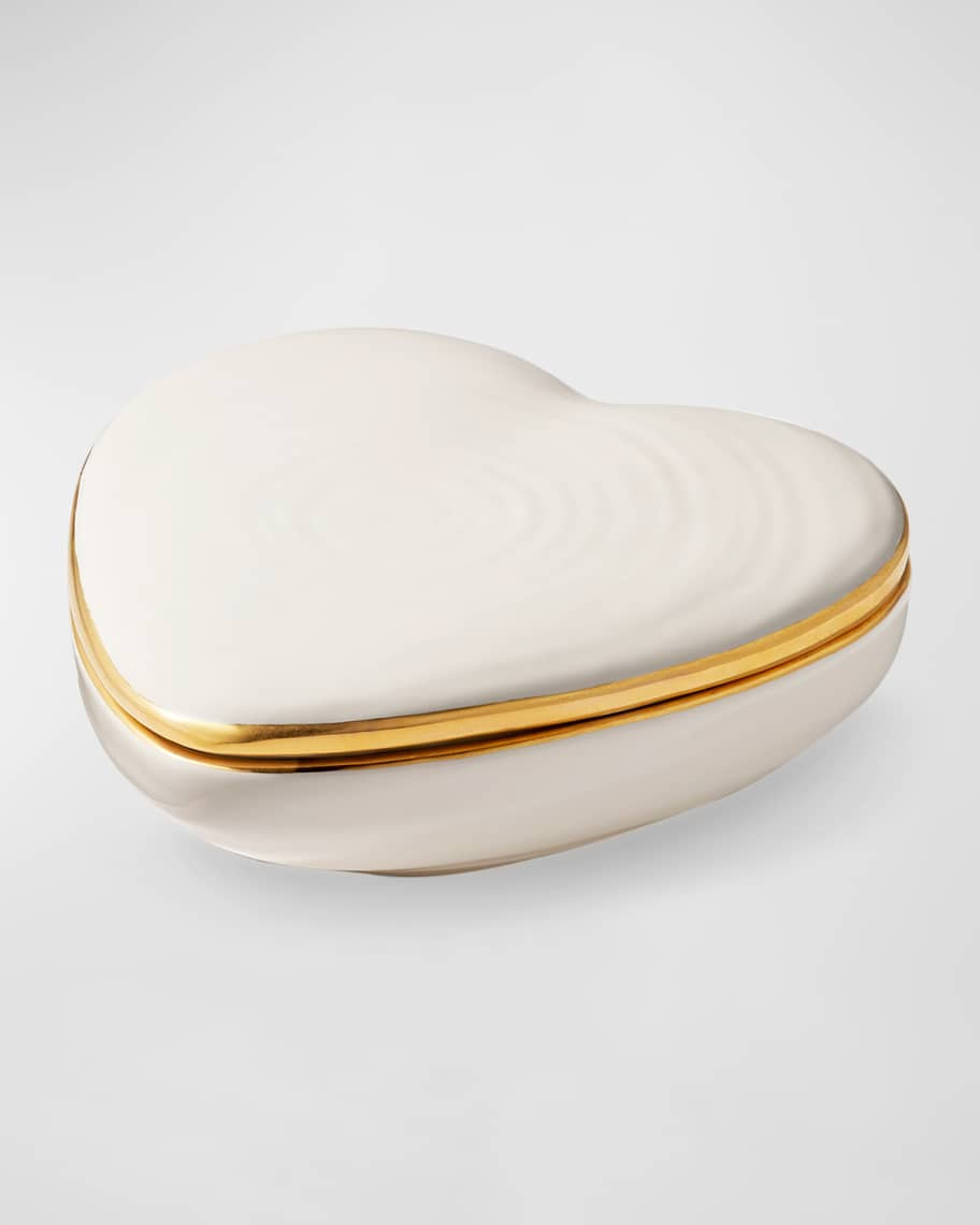 Cream Heart Box | Neiman Marcus