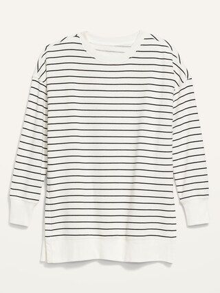 Oversized Vintage Tunic Sweatshirt for Women | Old Navy (US)