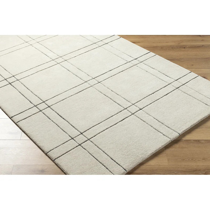 Kayson Tan Hand Tufted Area Rug | Wayfair North America