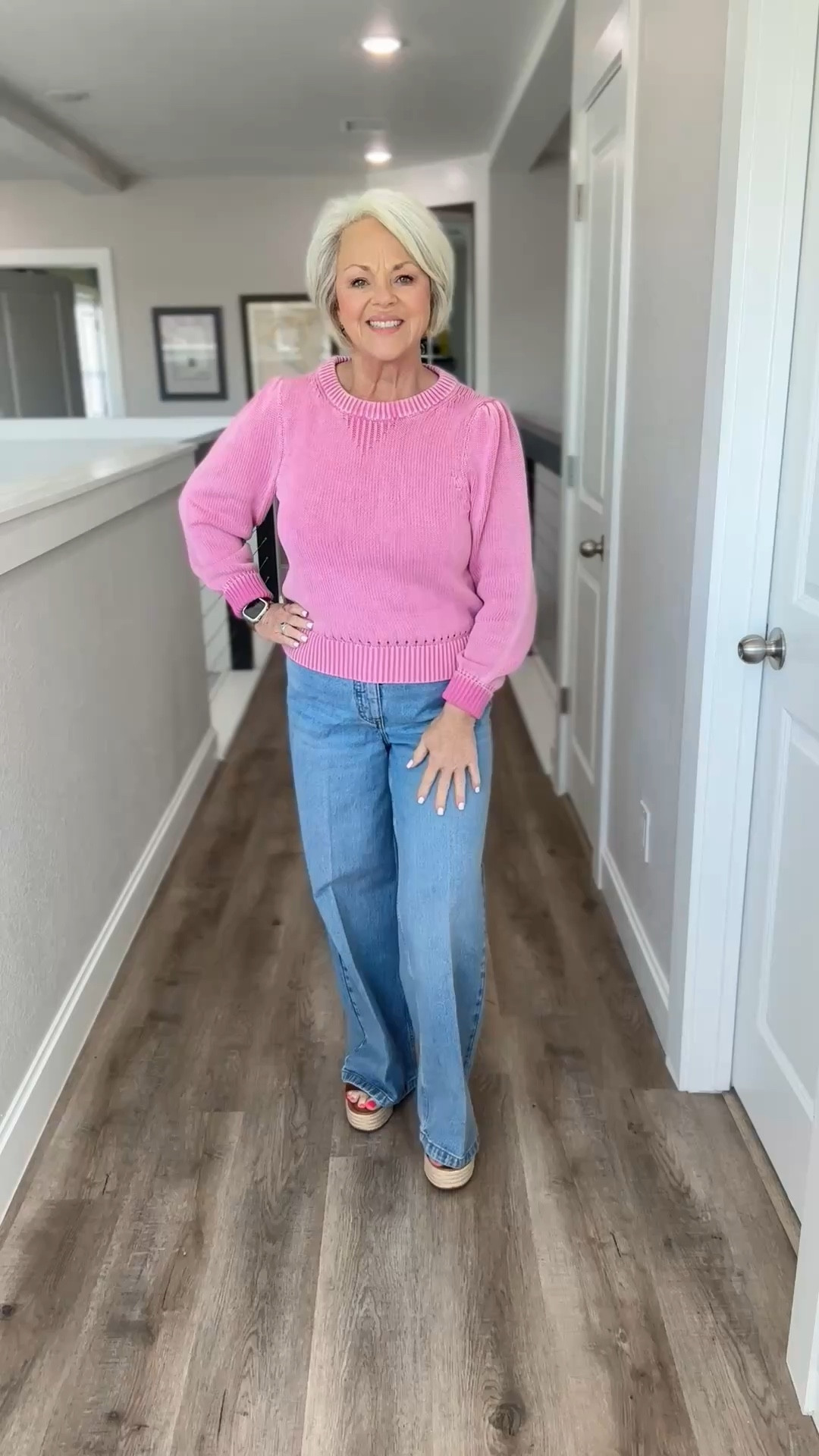 Spring is in the air and I am SO here for it 🌸✨ Wide-leg jeans ✔️ Acid-washed 100% cotton sweater ✔️ Dreamy, fresh colors ✔️
Comfort, style, and affordability all in one look — this is spring fashion at its finest 💛🌿
Who else is ready to swap winter layers for light, easy outfits like this? ☀️ 

#LTKootd #LTKOver40 #LTKMidsize