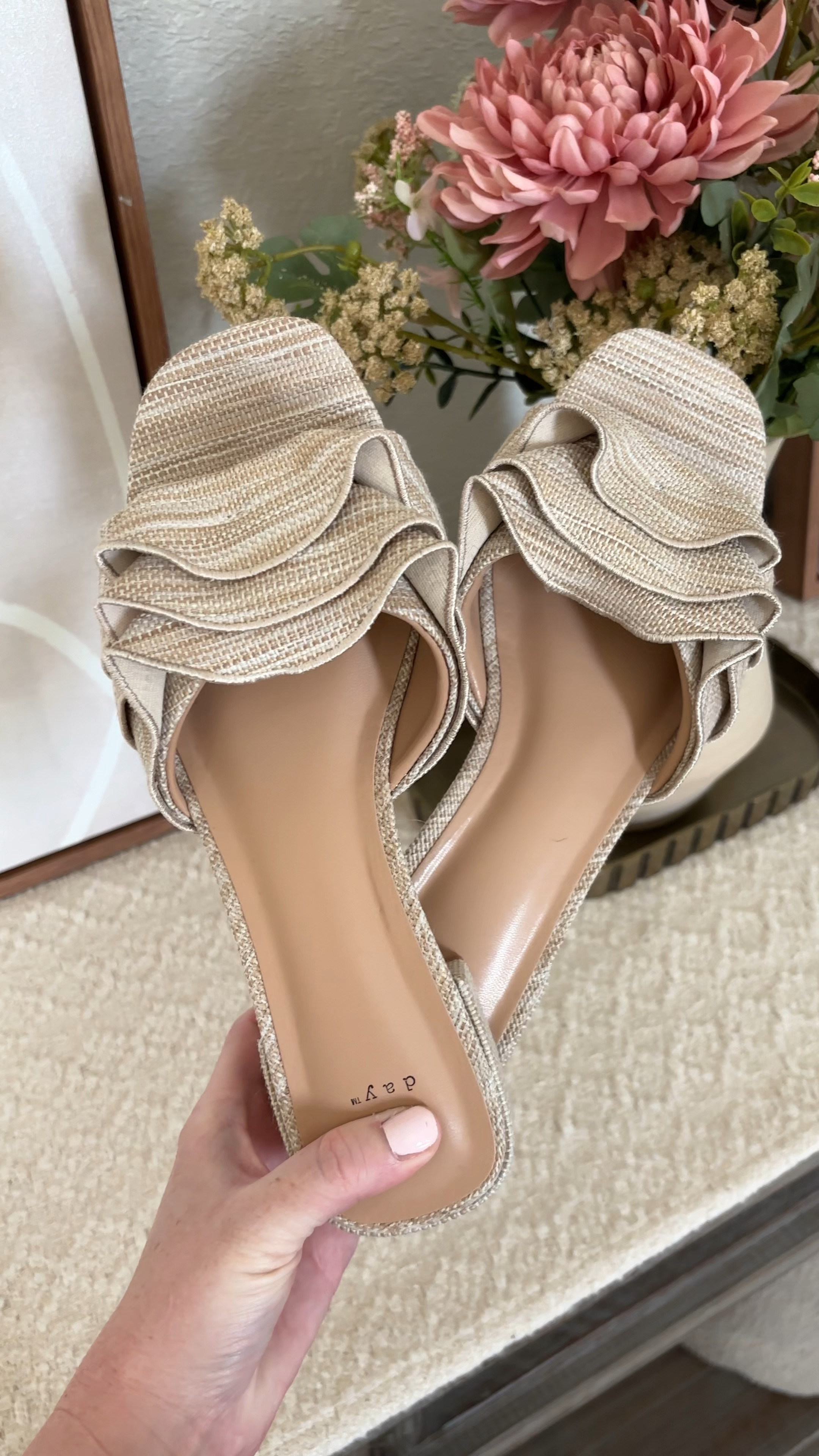 Target shoes size down 1/2 size!!! So gorgeous in person they look designer!!!

#LTKFindsUnder50 #LTKShoeCrush #LTKWatchNow