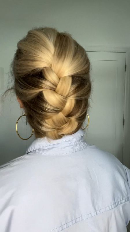 Short hair French braid / updo 
What you need to keep
Your hair in place
#hair tools 
#hairstyle #midlengthhair #shoethair #hairaccessories #over50  

#LTKover40 #LTKbeauty