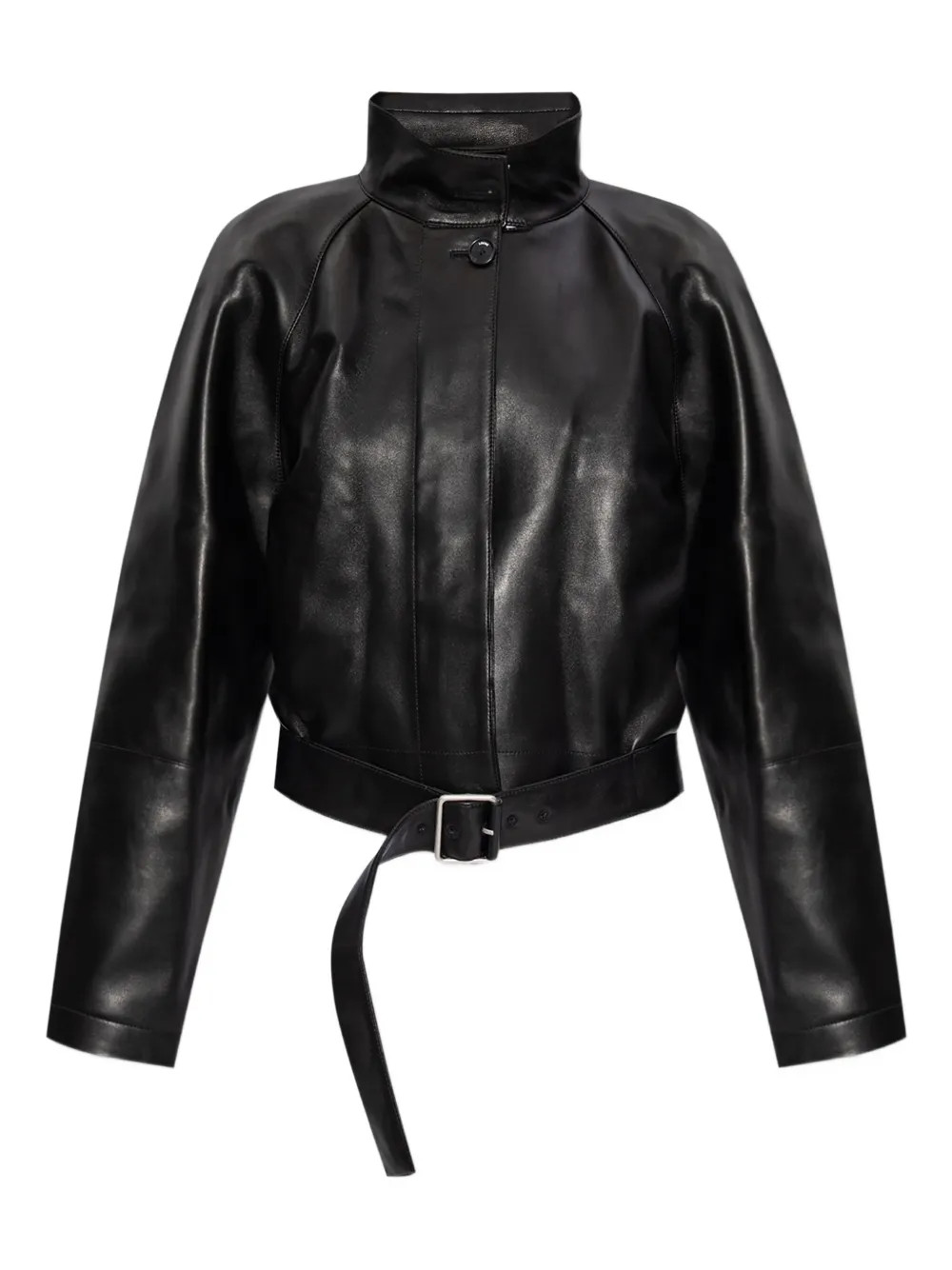 LOEWEbelted nappa leather coat | Farfetch Global