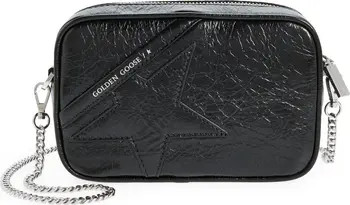 Golden Goose Star Wrinkled Leather Crossbody Camera Bag | Nordstrom | Nordstrom