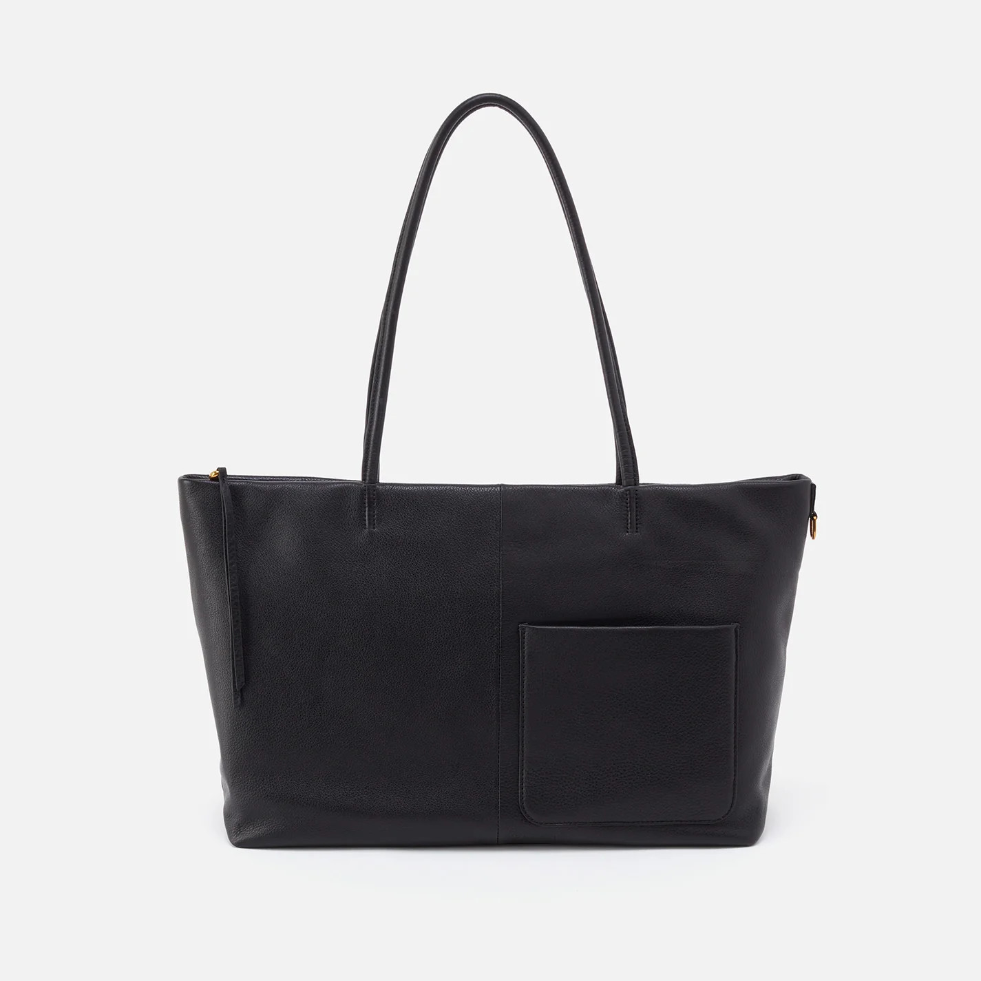 Tripp East-West Tote in Pebbled Leather - Black | HOBO Bags