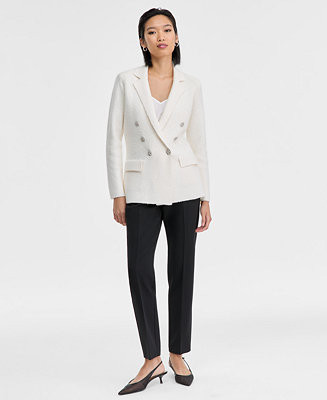 I.N.C. International Concepts Women's Boucle Sweater Blazer, Macy's Exclusive - Macy's | Macy's