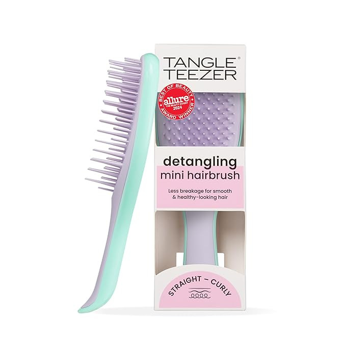 Tangle Teezer Ultimate Detangler Hairbrush, Eliminates Knots & Reduces Breakage, Mini Hair Brush ... | Amazon (US)