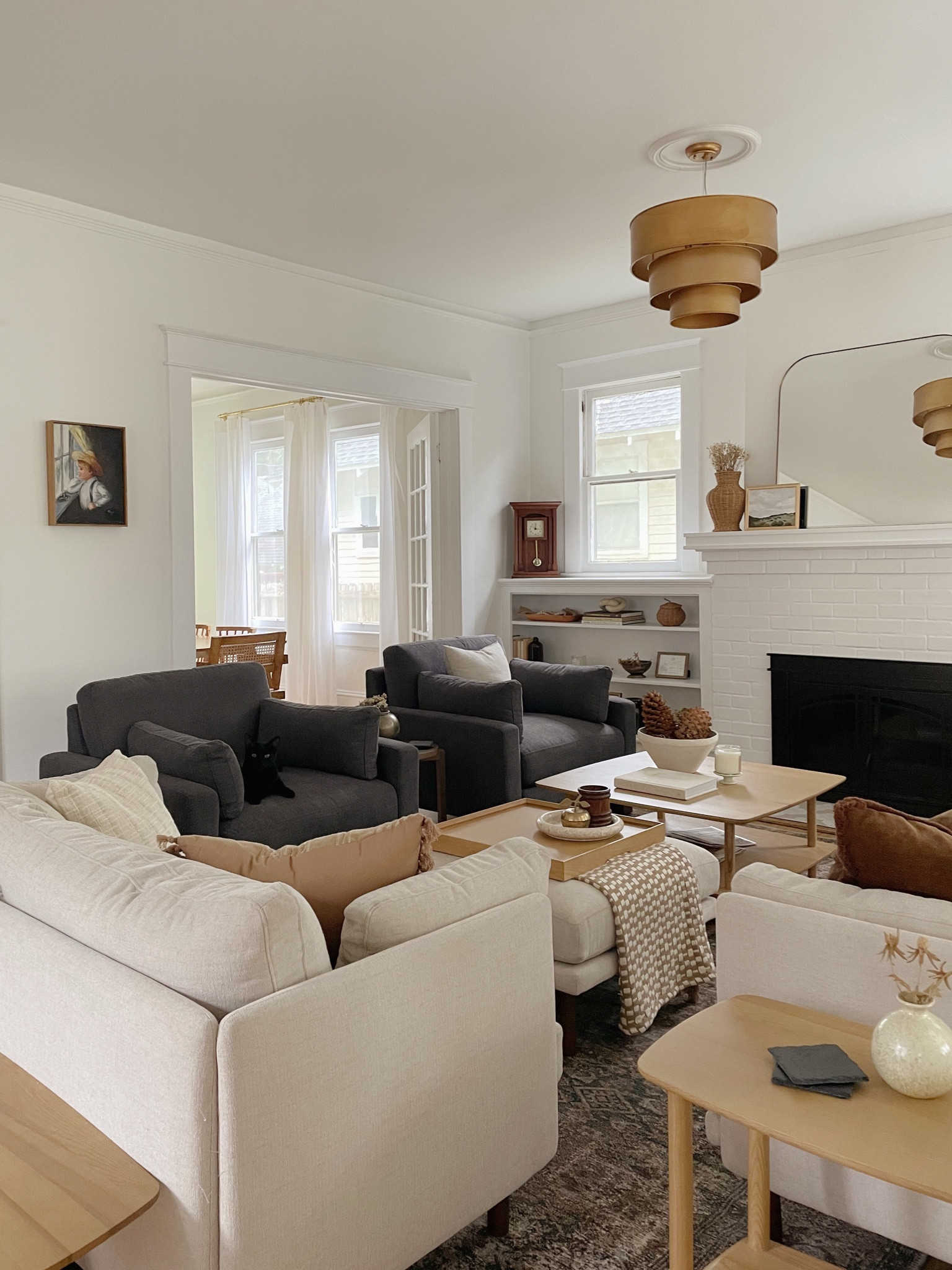 Shop my Burrow living room furniture! 