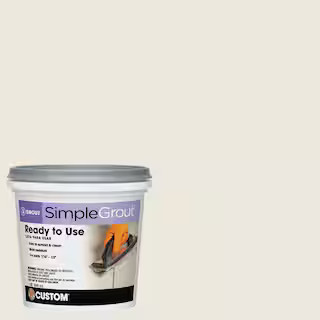 SimpleGrout #381 Bright White 1 qt. Pre-Mixed Grout | The Home Depot
