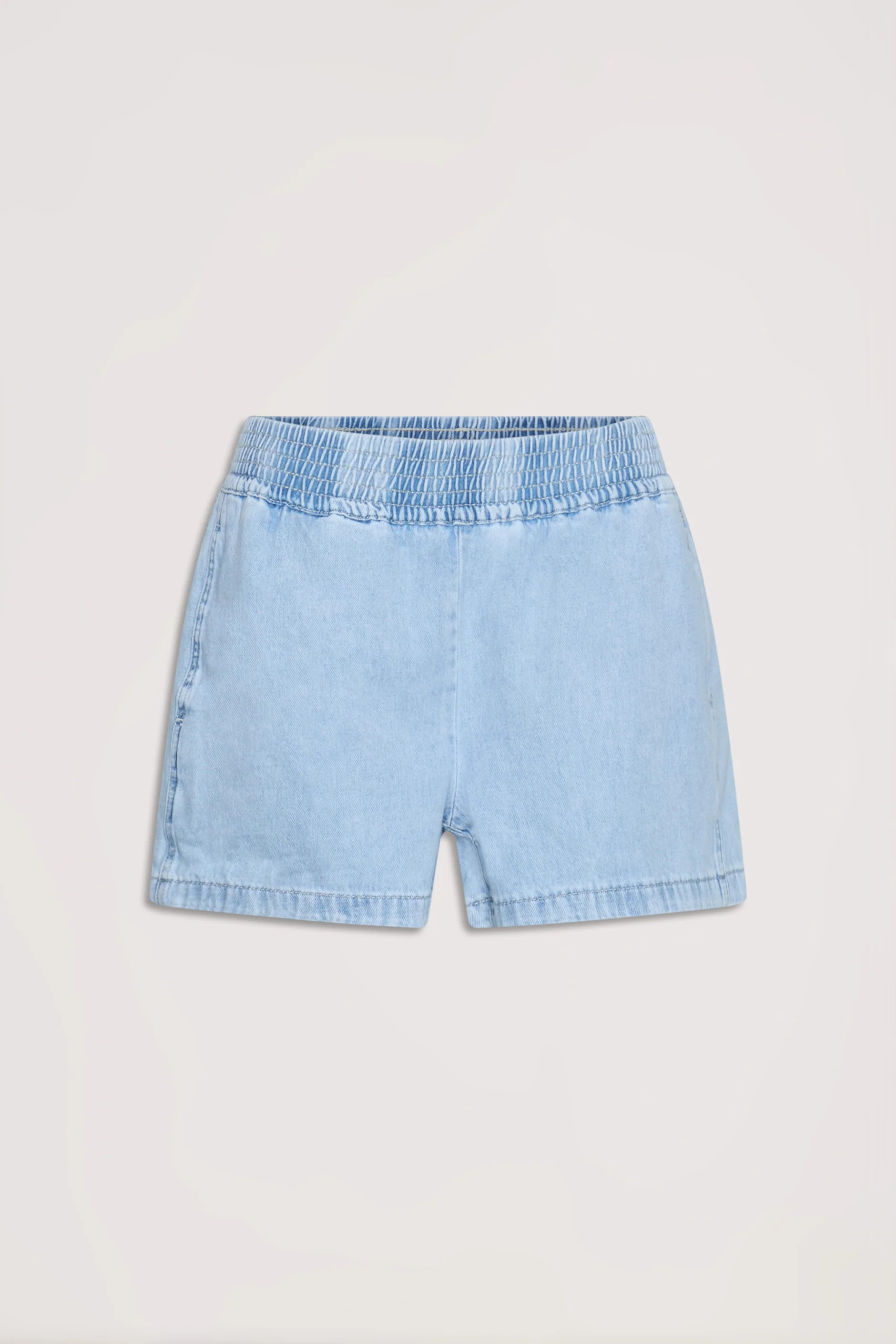 D-Luxe Denim Pull On Short  - Tasman Blue | DECJUBA