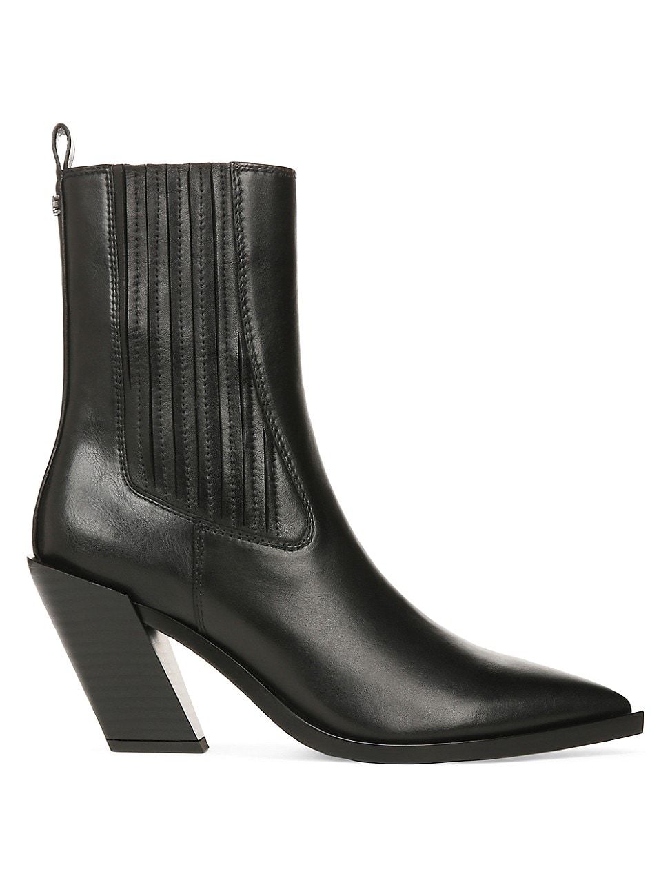 Women's Mandey 75MM Leather Western Boots - Black - Size 8 | Saks Fifth Avenue