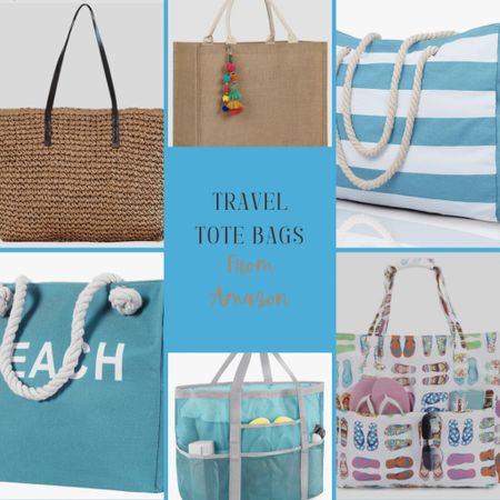 Are you ready for Spring Break? These budget friendly tote bags from Amazon take you from the plane to the beach or pool! Resort Wear Travel Outfit  

#LTKover40 #LTKsalealert #LTKtravel