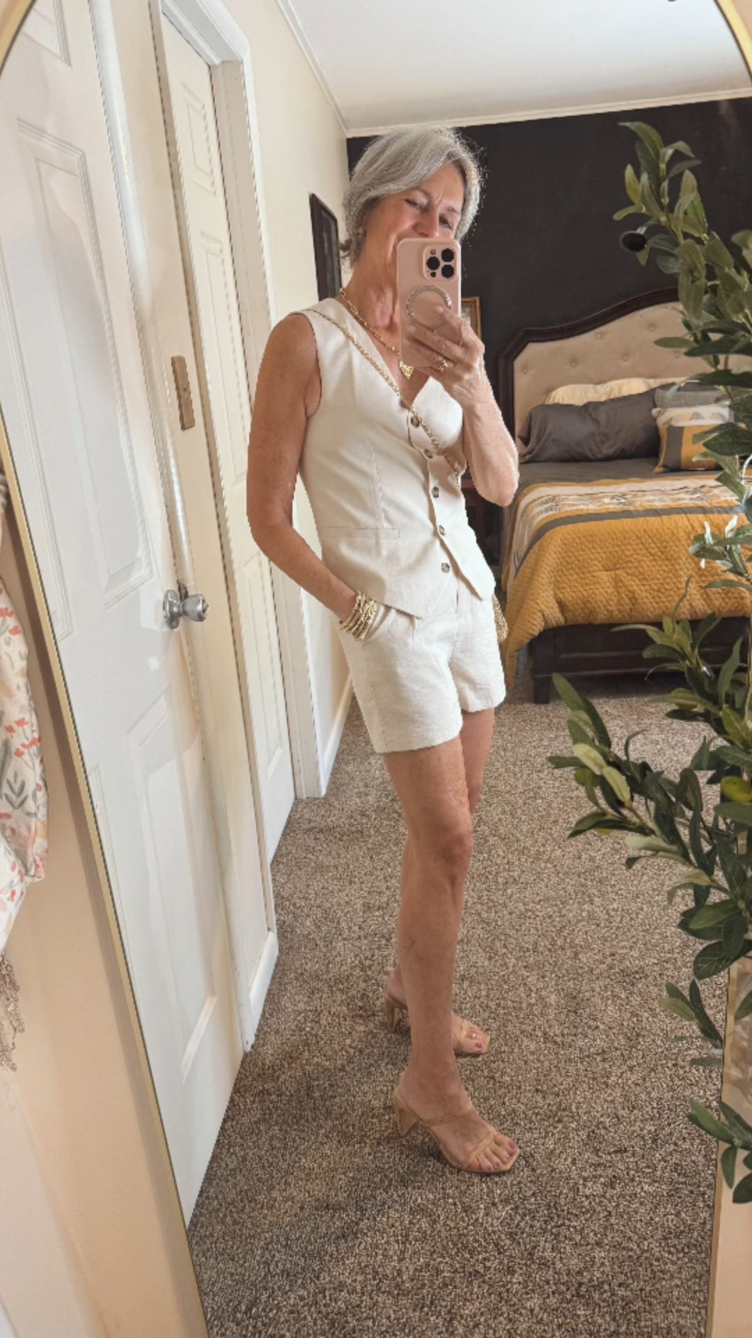 ‼️SALE ALERT ‼️ 16-33% off depending on the color. 

The perfect 2 piece short set for all your spring and summer events! I am wearing an extra small here but if you want a looser fit like the model I suggest to size up. 

#ootd #ootdstyle #outfitinspo #outfitideas #whatiwore #styleinspo #fashioninspo #dailyoutfits #casualchic #effortlessstyle #classicstyle #streetstyle
#neutralstyle #elevatedbasics #springoutfits #springstyle 
#howtostyle #styletips #wearitloveit
#over40style #midlifestyleblogger

#LTKSaleAlert #LTKOver40 #LTKSeasonal