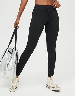 OFFLINE By Aerie Warmup Drawcord Legging | Aerie