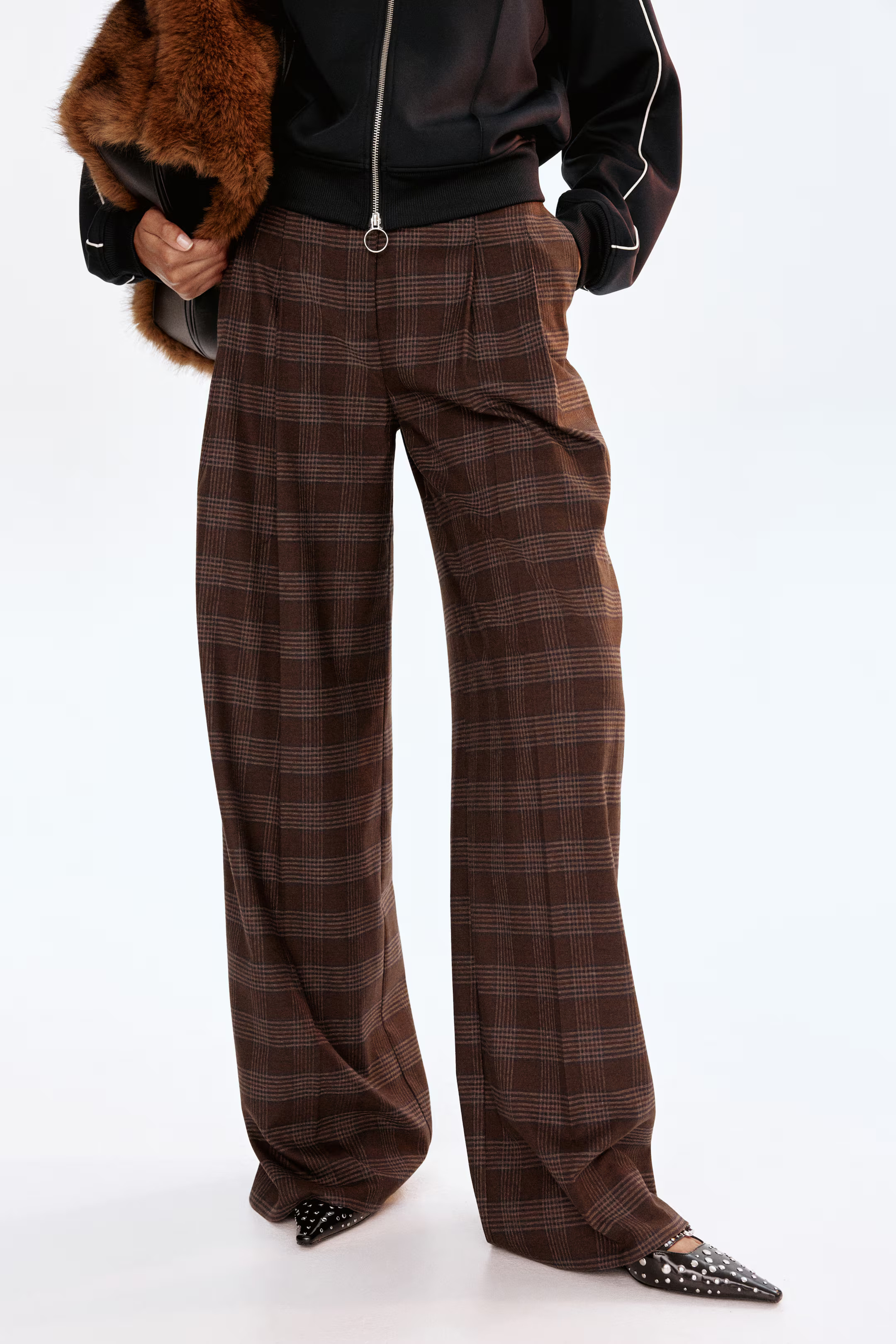 Wide tailored trousers | H&M (UK, MY, IN, SG, PH, TW, HK)