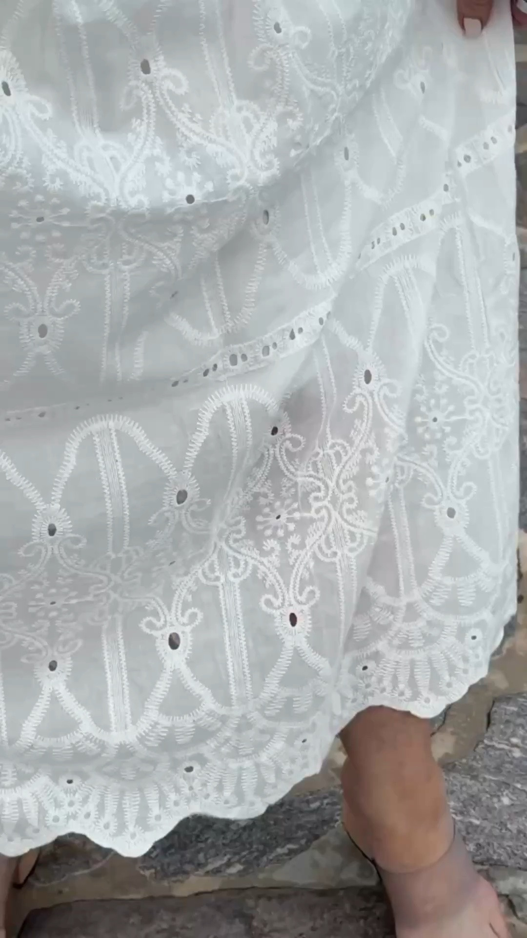 Some things are just so special. This dress is one of them. 🤍

I genuinely cannot believe this beauty came from Amazon—and for under $25. Honestly, it looks like a dress that belongs in a high-end boutique, not an Amazon cart!

The eyelet detail is absolutely stunning, it’s fully lined, and the puff sleeves give it such a timeless, feminine feel. The fit is flattering without feeling fussy, and the lightweight fabric makes it comfortable even on warm summer days.

Whether you’re heading to church, a bridal shower, vacation dinner, family photos, or simply want to feel a little extra lovely, this dress rises to the occasion.

And did I mention it’s under $25? Because that part still feels impossible.

Comment LINK and I’ll send you all the details. 🤍
