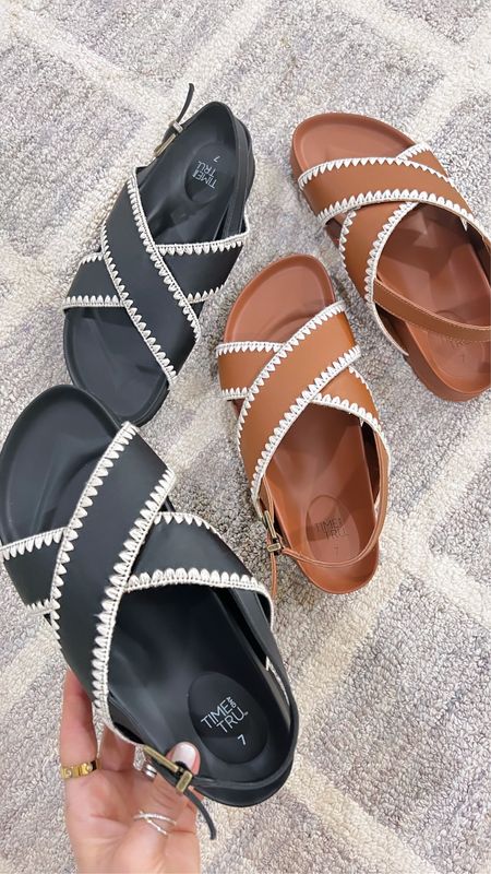 Walmart designer look alike sandals 

#LTKstyletip #LTKsalealert #LTKtravel