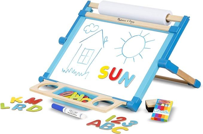 Melissa & Doug Double-Sided Tabletop Easel | Amazon (US)