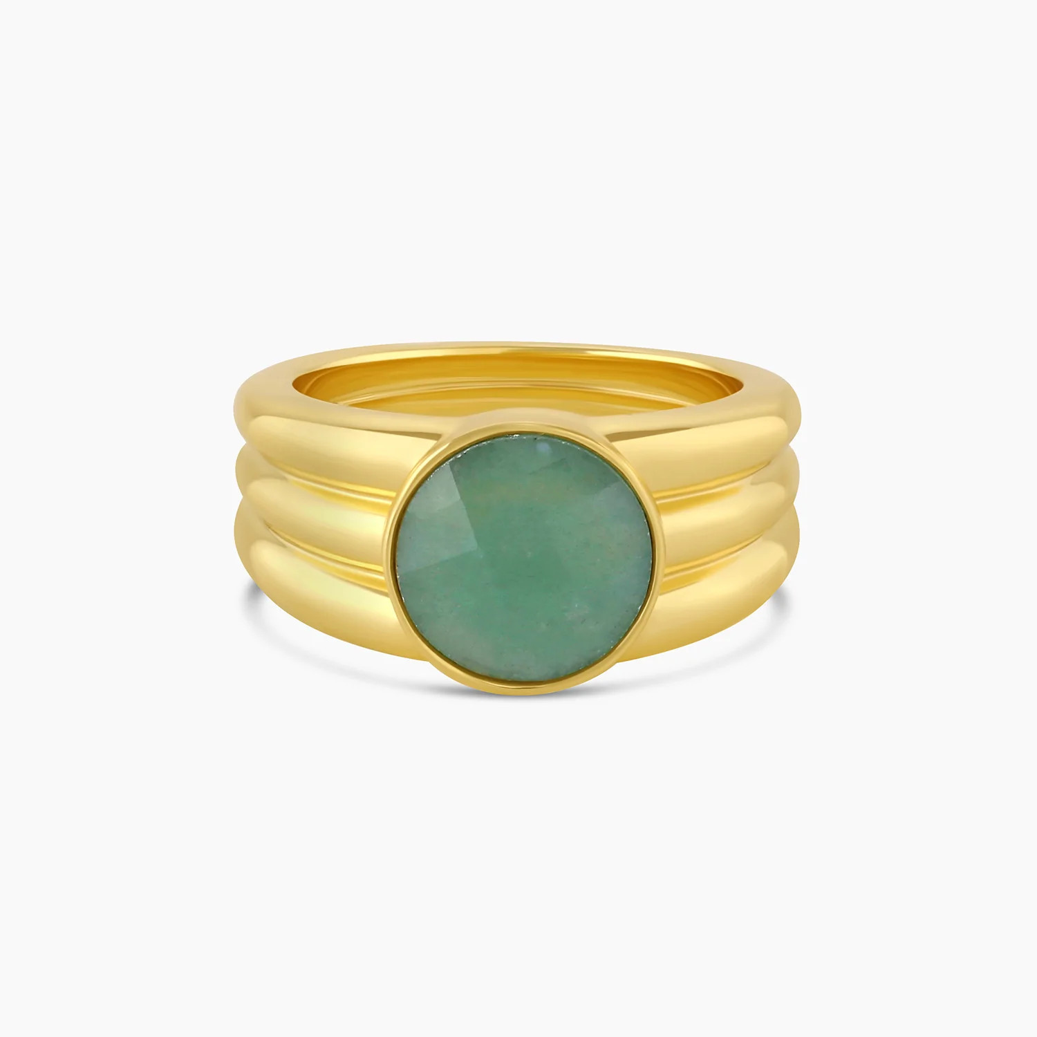 Power Gemstone Reed Ring for Luck | Gorjana