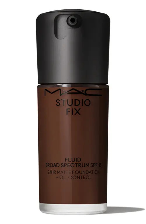MAC Cosmetics Studio Fix Fluid SPF 15 24HR Matte Foundation + Oil Control in Nw57 at Nordstrom | Nordstrom