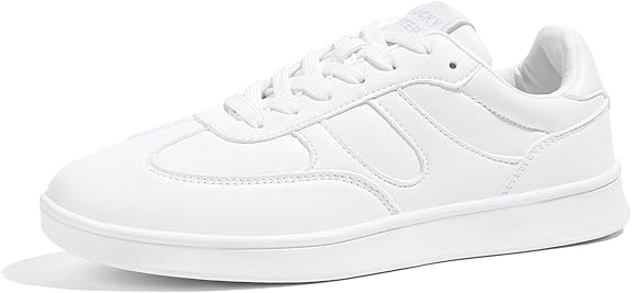 LUCKY STEP Women's Retro Fashion Sneakers Classic Casual Walking Shoes Non Slip Comfort Skate Sho... | Amazon (US)