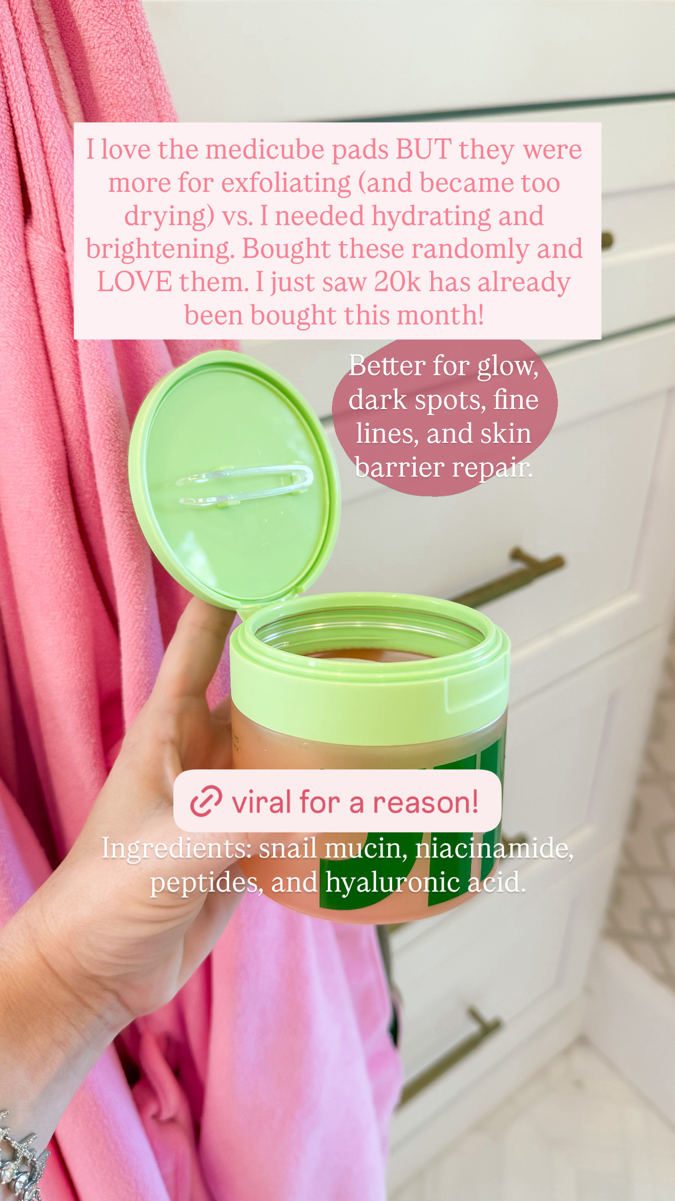 I love these facial pads especially for dark spots! 

 

#LTKgrwm