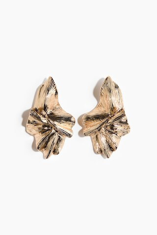 H & M - Geriffelte Ohrringe - Gold - Damen | H&M (DE, AT, CH, NL, FI)