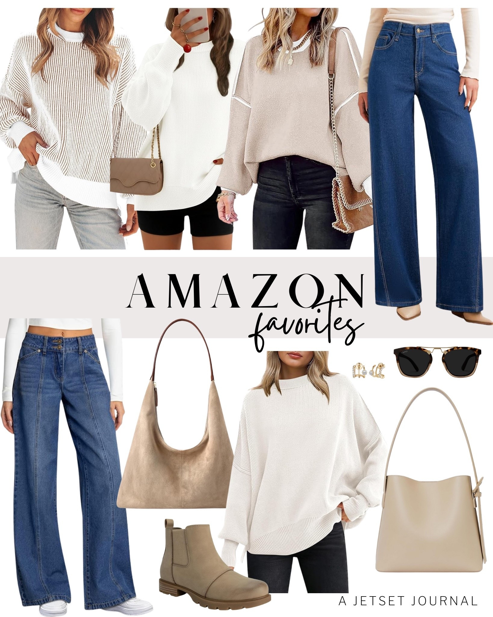 I love these Amazon finds. They make styling new outfits for the season super easy.
batwing sweaters, pullover sweater, wide leg jeans, winter makeup, winter tops, amazon finds, shopping spree, trendy pieces, must have items, fashion finds, amazon style, wardrobe staples, stylish finds, wardrobe update, must have accessories, affordable look, winter fashion, winter style

#LTKSeasonal #LTKU #LTKBeauty