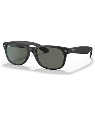 Ray-Ban Unisex Polarized Sunglasses, RB2132 NEW WAYFARER - Macy's | Macy's