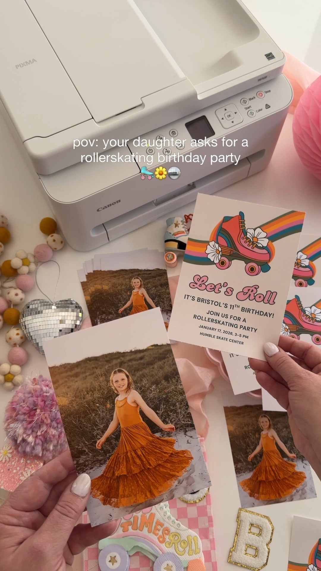 #CanonCreator From everyday printing, to party DIYs, the Canon PIXMA TR7120 is my creative sidekick. Whether crafting name cards or adding photos to my wall, it's got me covered. Print straight from your phone, and make hosting fun! 
 @Canonusa #PIXMA #Canon 


#LTKmomlife #LTKFindsUnder100 #LTKHome