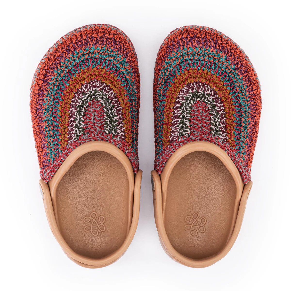 Bolo Clog in Sunset Stripe Crochet | The Sak