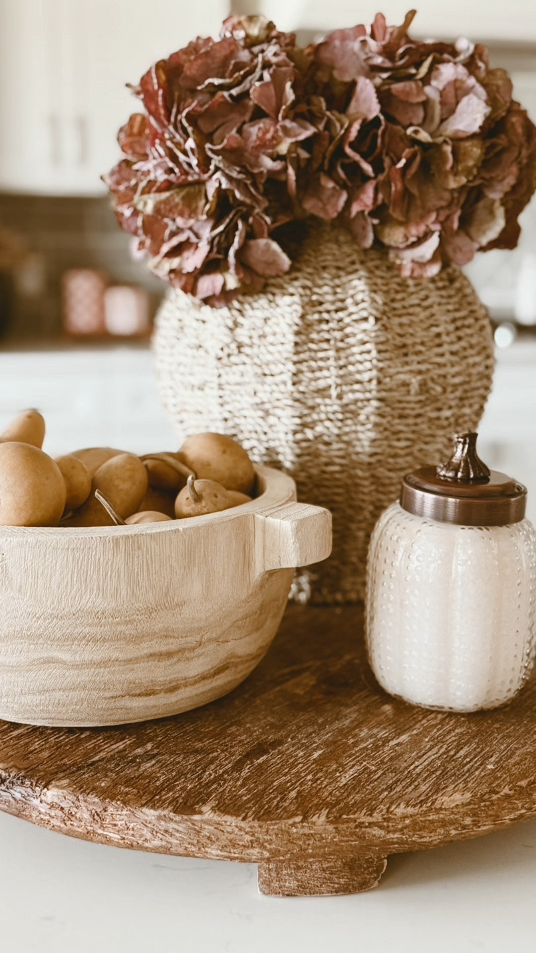 Pumpkin Shaped Fall candle 