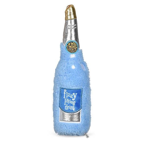 Willy Wonka Fizzy Lifting Drink Plush Bottle Cruncher Dog Toy | PetSmart