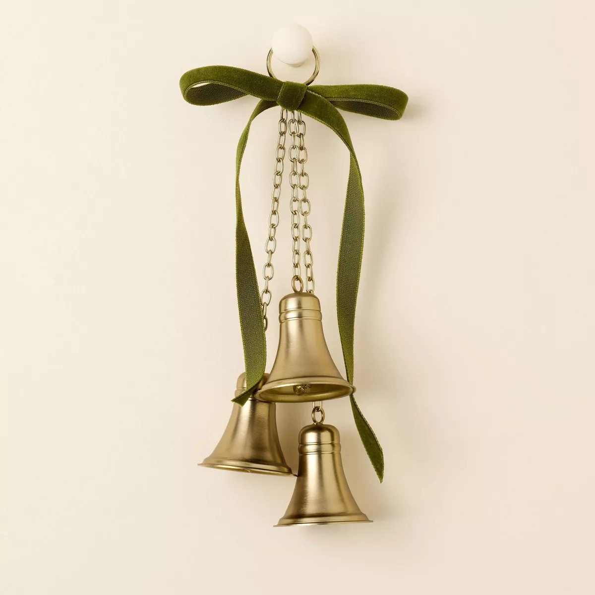 Decorative Brass Bell Dangler Antique Finish - Hearth & Hand™ with Magnolia | Target