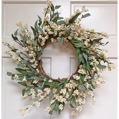 18" Silk Wreath | Wayfair North America