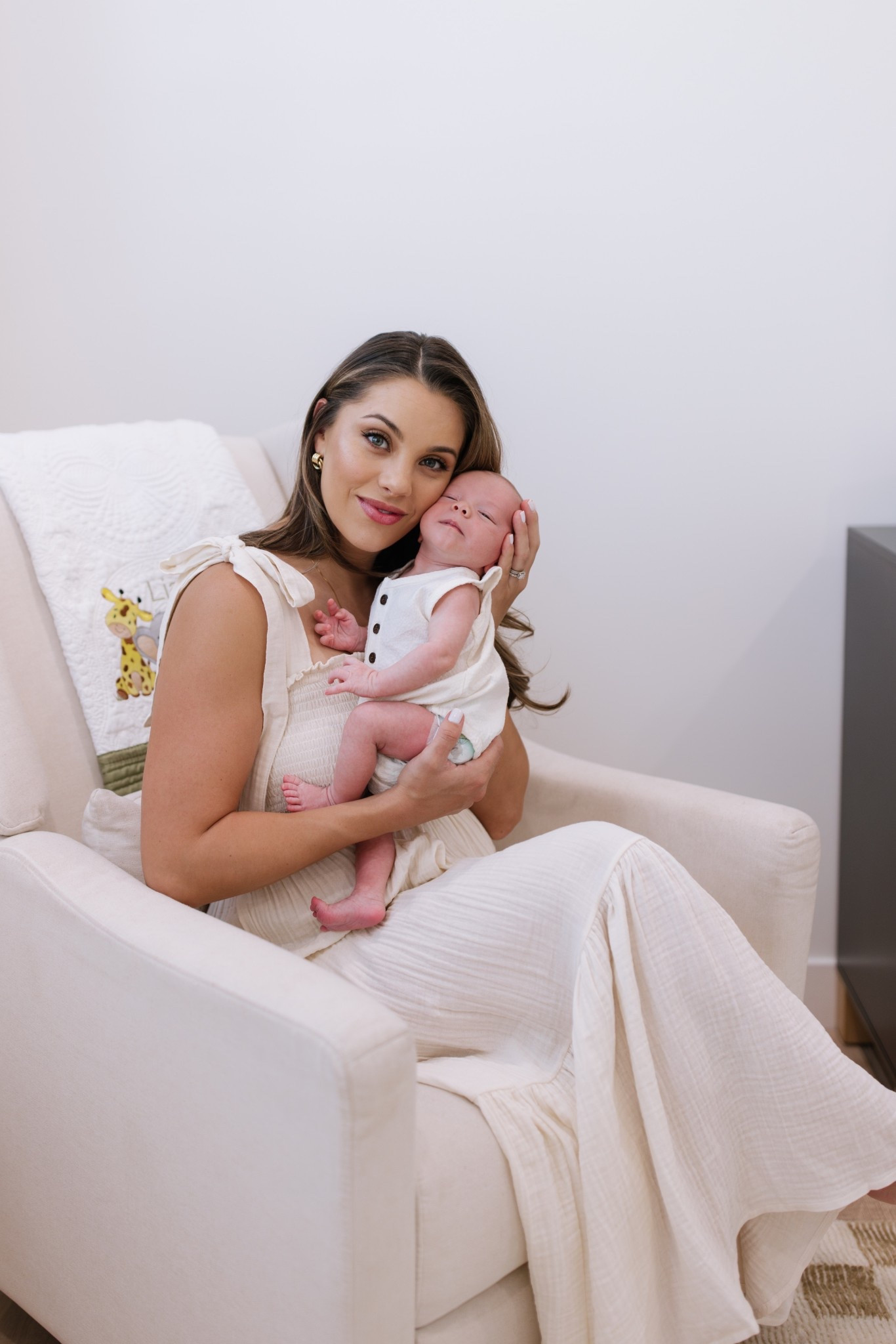 Postpartum maternity dress, newborn photos

#LTKBump