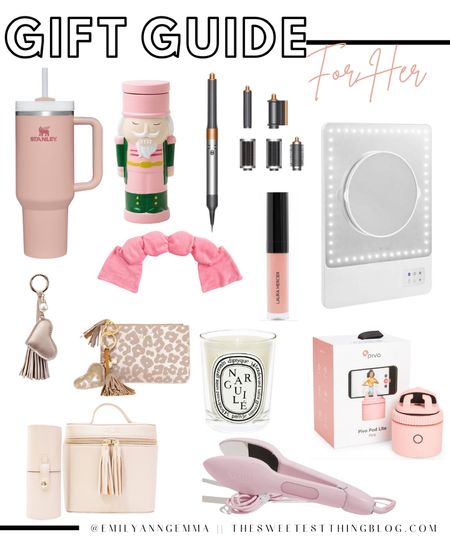 Gift Ideas for her, affordable gifts for her, best candles, diptyque candles, Nod pod, eye mask, Makeup Bag, Makeup Case, Keychain, Stanley Cup, Nori Press, Iron Press, Lip Gloss, Dyson Air Wrap, Hair Must Haves, Emily Ann Gemma, Nutcracker Candle


#LTKHoliday #LTKGiftGuide