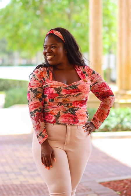 This floral ruched long sleeve top is very flattering! I matched the top with some pink nails, pink hairband, and white skinny jeans. 

fall fashion, fall outfit, fall must haves, fall favorites, fall outfit idea, fall outfit inspo, floral outfits, floral outfit ideas, floral outfit inspo, pink tops, outfit ideas for moms, outfit inspo for moms, fall style mom outfits

#LTKworkwear #LTKSeasonal #LTKstyletip