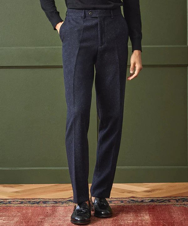 Navy Donegal Sutton Suit Pant | Todd Snyder