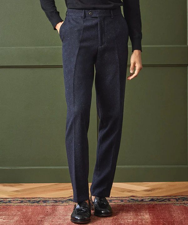 Navy Donegal Sutton Suit Pant | Todd Snyder