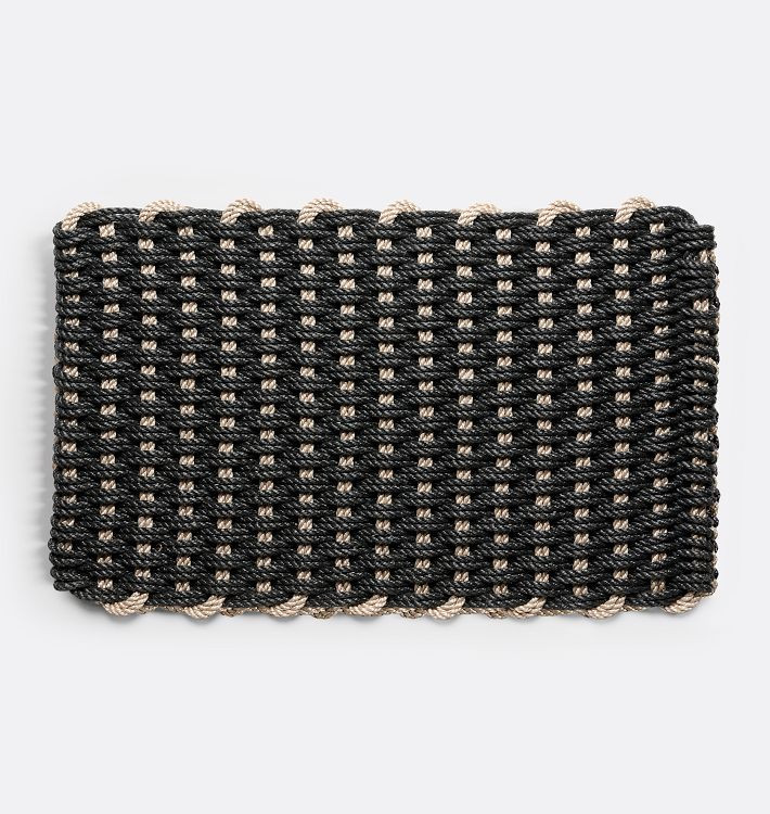 The Rope Co. Two-Tone Weft Doormat | Rejuvenation