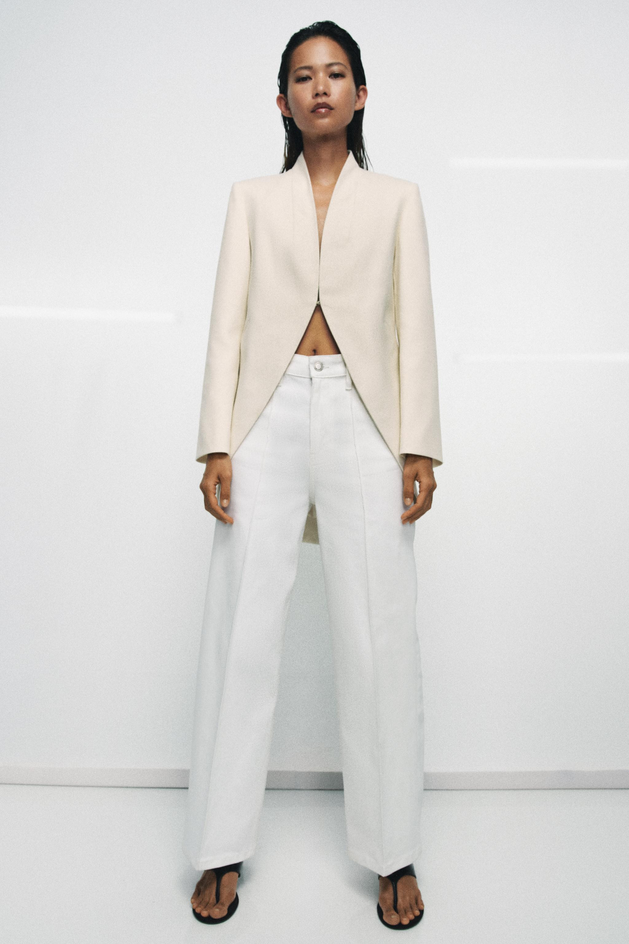 JEAN ZW COLLECTION LARGE TAILLE HAUTE | Zara FR