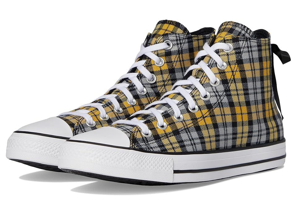 Converse Chuck Taylor All Star Plaid Shoes Black/Yellow/White : Men's 5 - Women's 7 Medium, Canvas | Zappos