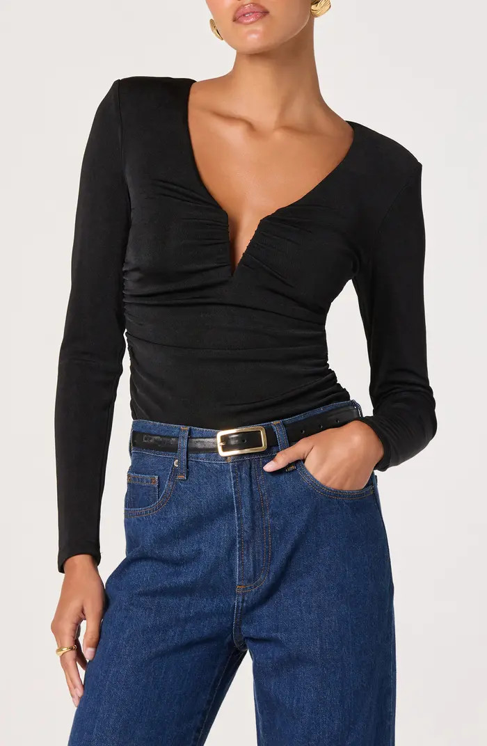ASTR the Label Wire Ruched Top | Nordstrom | Nordstrom