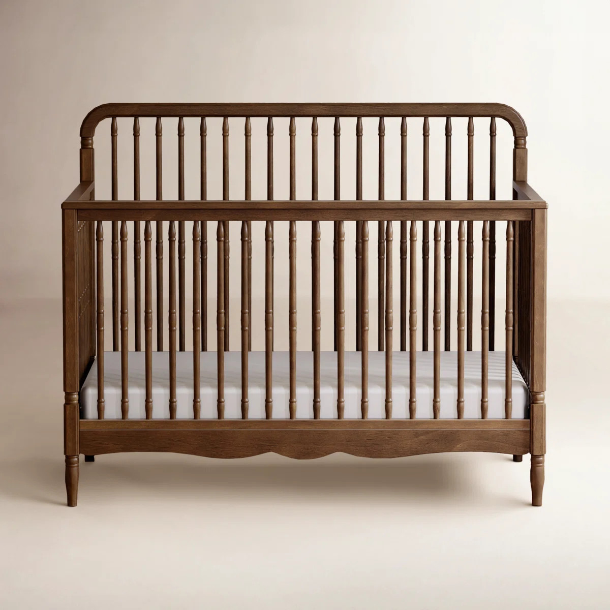 Liberty 4-in-1 Convertible Spindle Crib | Perigold