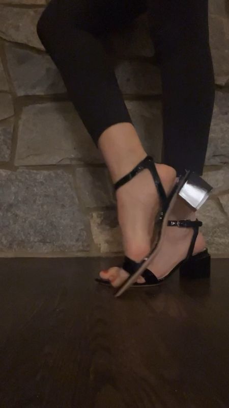  60% off almost identical version with velvet toe strap 
Agl
Spring sandal 
block heel 

#LTKparties #LTKSpringSale #LTKshoecrush