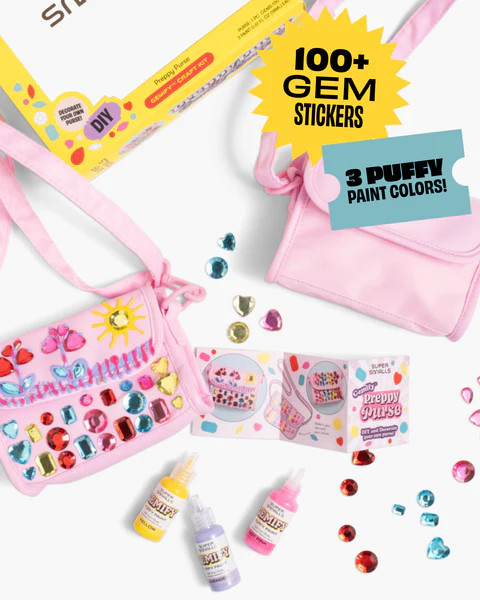 Preppy Purse Gemify\u2122 Craft Kit | Super Smalls