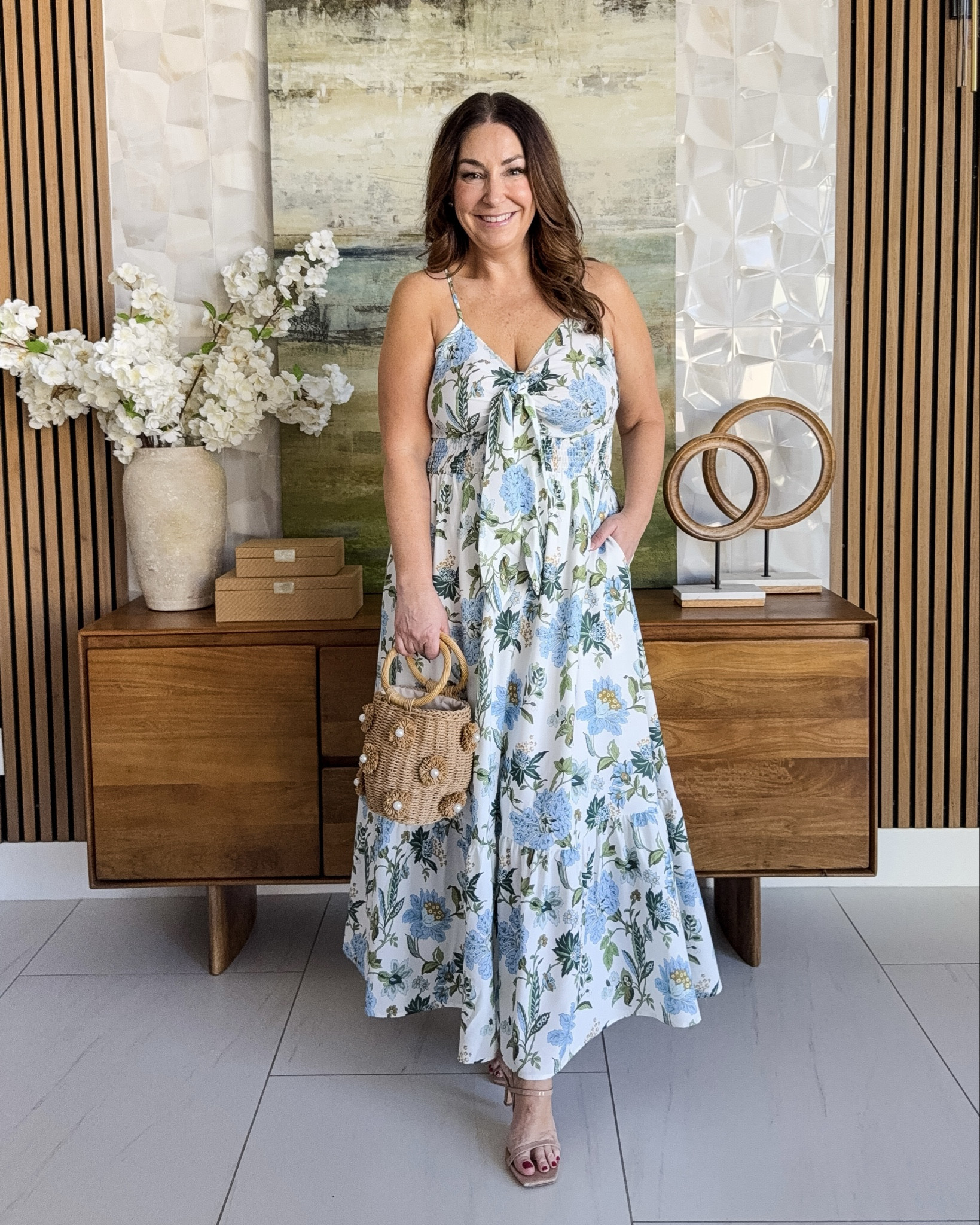 Amazon Spring Floral Dress | Wearing tts, L 

 

#LTKSeasonal #LTKOver40 #LTKMidsize