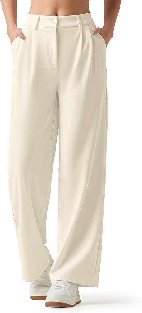 Willit Women's Work Pants Wide Leg Dress Pants High Waisted Casual Slacks Business Office Pants w... | Amazon (US)